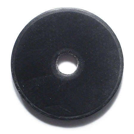 Flat Washer, Fits Bolt Size 1/4 In ,Rubber 8 PK